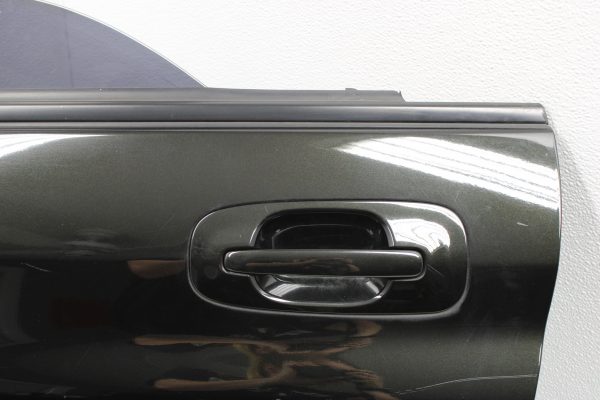 2004-2007 SUBARU WRX & STI SEDAN REAR LH DRIVER SIDE DOOR JAVA BLACK PEARL JBP OEM - Image 2