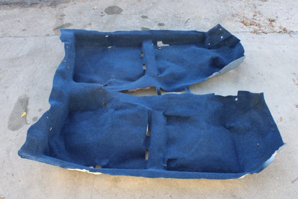 2004-2007 SUBARU WRX STI INTERIOR BLUE FLOOR CARPET LINER OEM EJ257 - Image 4