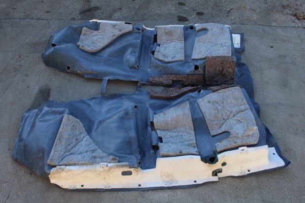 2004-2007 SUBARU WRX STI INTERIOR BLUE FLOOR CARPET LINER OEM EJ257 - Image 9
