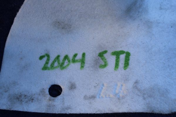 2004-2007 SUBARU WRX STI INTERIOR BLUE FLOOR CARPET LINER OEM EJ257 - Image 12