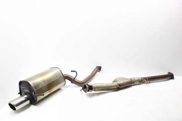 2004-2007 SUBARU WRX STI CATBACK EXHAUST SYSTEM MID PIPE & MUFFLER W/ STI LOGO - Image 2