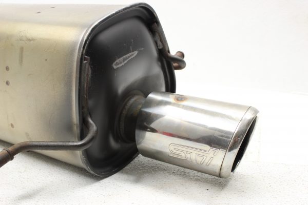 2004-2007 SUBARU WRX STI CATBACK EXHAUST SYSTEM MID PIPE & MUFFLER W/ STI LOGO - Image 7