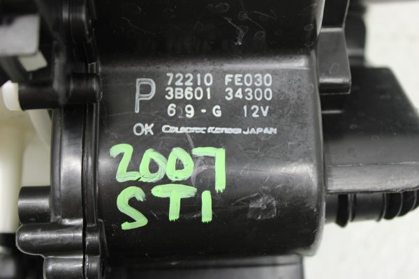 2004-2007 SUBARU WRX STI A/C HEATER BLOWER MOTOR OEM 72210FE030 - Image 7