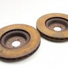 2005-2007 SUBARU WRX STI FRONT & REAR OEM BREMBO BRAKE ROTORS SET 5X114 - Image 5
