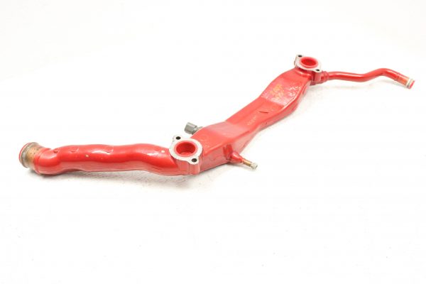 2006-2020 SUBARU WRX STI ENGINE COOLANT CROSSOVER WATER PIPE *PAINTED RED* - Image 3