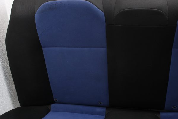 2004-2007 SUBARU WRX STI REAR SEATS UPPER & LOWER SET BLUE SUEDE/BLACK OEM - Image 6
