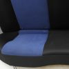 2004-2007 SUBARU WRX STI REAR SEATS UPPER & LOWER SET BLUE SUEDE/BLACK OEM - Image 7