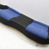 2004-2007 SUBARU WRX STI REAR SEATS UPPER & LOWER SET BLUE SUEDE/BLACK OEM - Image 8