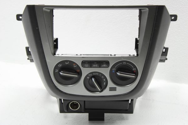 2004 SUBARU WRX STI LOWER INSTRUMENT PANEL RADIO BEZEL W/CLIMATE CONTROL KNOBS