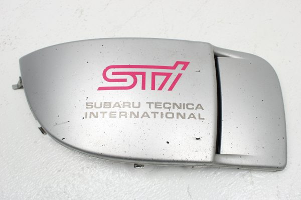 2004-2005 SUBARU WRX STI RH PASSENGER SIDE FOG LIGHT COVER ASSEMBLY SILVER