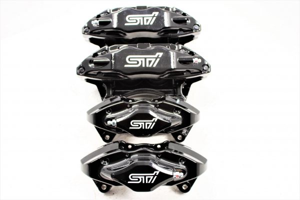 2008-2017 SUBARU WRX STI FRONT & REAR BREMBO BRAKE CALIPERS 20K MILES OEM - Image 11