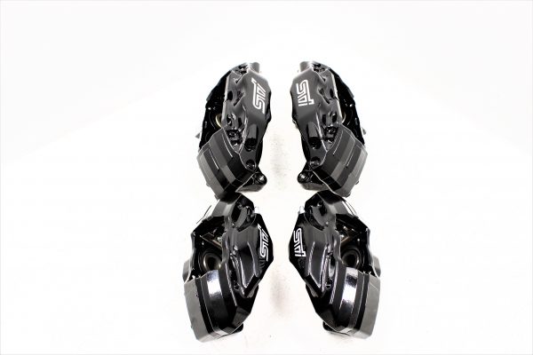 2008-2017 SUBARU WRX STI FRONT & REAR BREMBO BRAKE CALIPERS 20K MILES OEM - Image 12