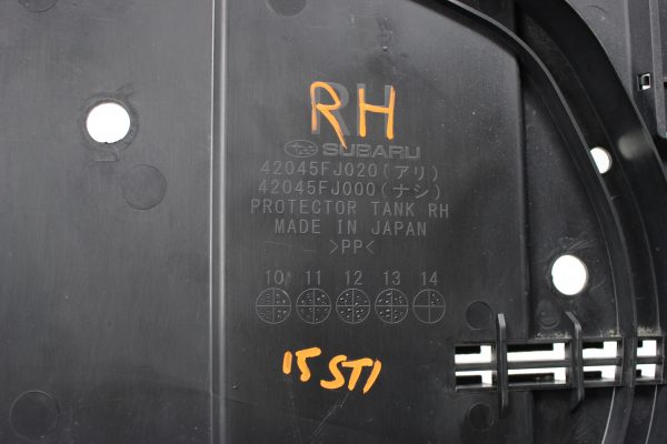 2015-2020 SUBARU WRX & STI FUEL TANK PROTECTOR COVER TRAY SET LH/RH OEM - Image 5