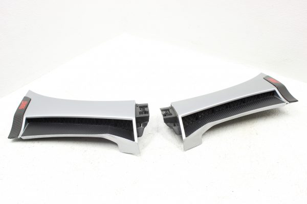 2015-2020 SUBARU WRX STI FENDER GARNISH TRIM SET SILVER LH/RH OEM