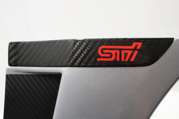 2015-2020 SUBARU WRX STI FENDER GARNISH TRIM SET SILVER LH/RH OEM - Image 5