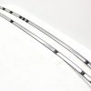2015-2020 SUBARU WRX & STI ROOF MOLDING TRIM GARNISH SET BLACK OEM - Image 6