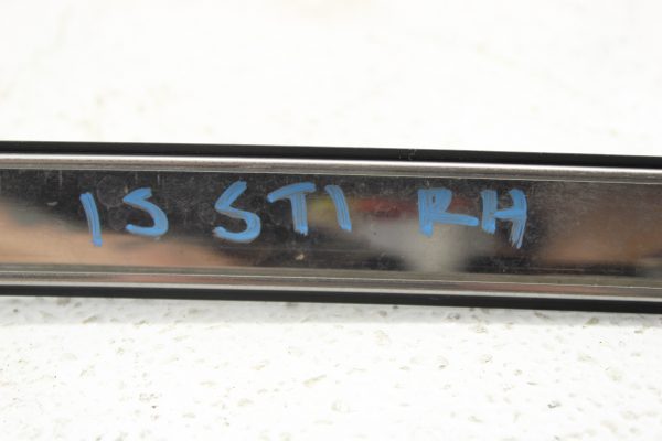 2015-2020 SUBARU WRX & STI ROOF MOLDING TRIM GARNISH SET BLACK OEM - Image 8