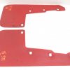 2015-2020 SUBARU WRX & STI RALLY ARMOR FRONT MUD FLAP SET LH/RH RED/WHITE - Image 5