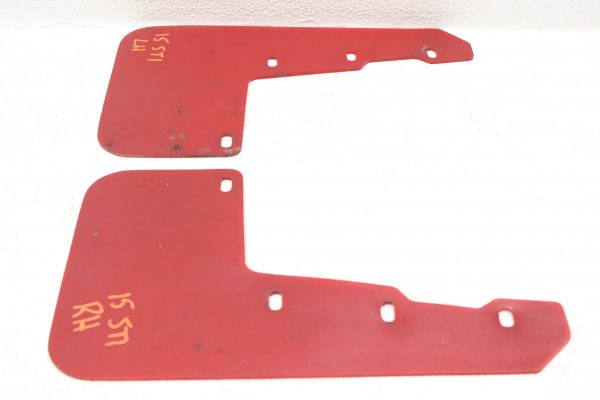 2015-2020 SUBARU WRX & STI RALLY ARMOR FRONT MUD FLAP SET LH/RH RED/WHITE - Image 5