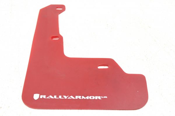 2015-2020 SUBARU WRX & STI RALLY ARMOR REAR RH PASSENGER SIDE MUD FLAP RED/WHITE