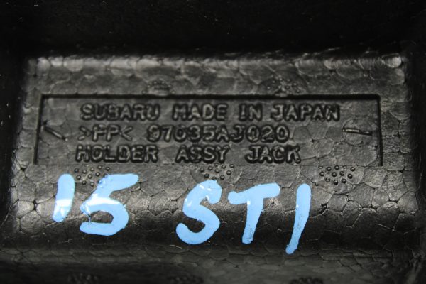 2015-2020 SUBARU WRX & STI TRUNK SPARE TIRE JACK AND TOOL KIT OEM - Image 5