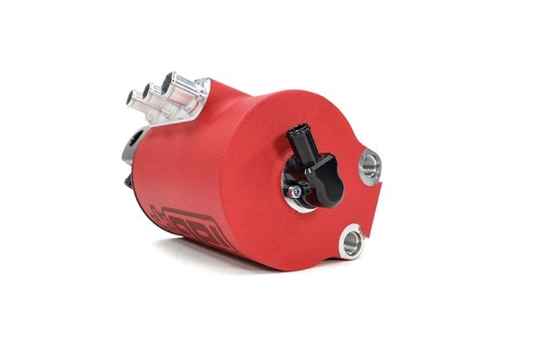 2006-2007 SUBARU WRX & 2004-2007 STI IAG PERFORMANCE V3 STREET SERIES AIR OIL SEPARATOR AOS RED - Image 7