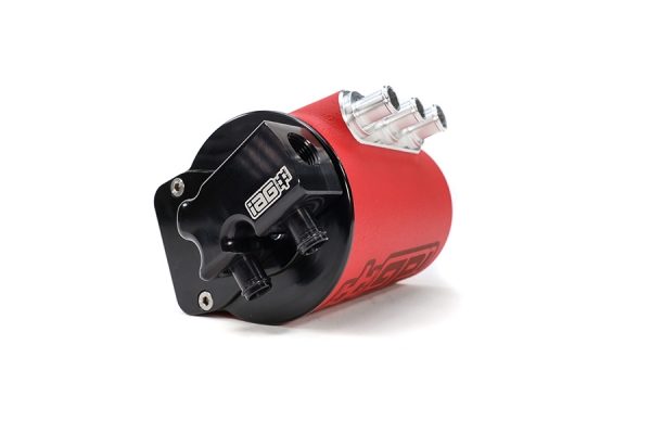 2006-2007 SUBARU WRX & 2004-2007 STI IAG PERFORMANCE V3 STREET SERIES AIR OIL SEPARATOR AOS RED - Image 6