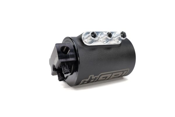 2015-2020 SUBARU WRX IAG PERFORMANCE V3 STREET SERIES AIR OIL SEPARATOR AOS BLACK - Image 5