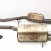 2004-2007 SUBARU WRX STI CATBACK EXHAUST SYSTEM MID PIPE & MUFFLER W/ STI LOGO - Image 2
