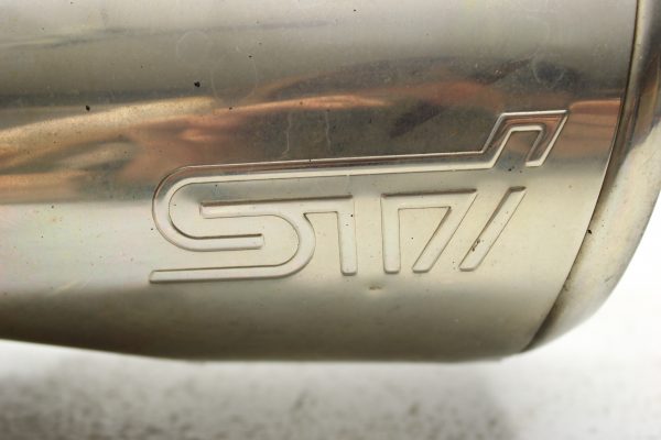 2004-2007 SUBARU WRX STI CATBACK EXHAUST SYSTEM MID PIPE & MUFFLER W/ STI LOGO - Image 4