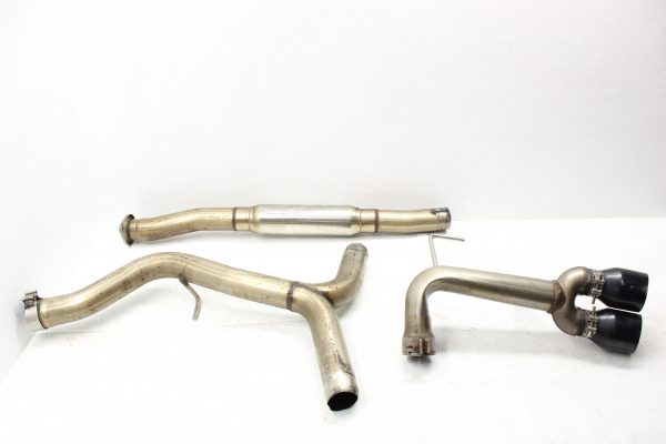 2011-2020 SUBARU WRX & STI AWE TUNING TRACK EDITION CAT BACK MID PIPE EXHAUST - Image 2