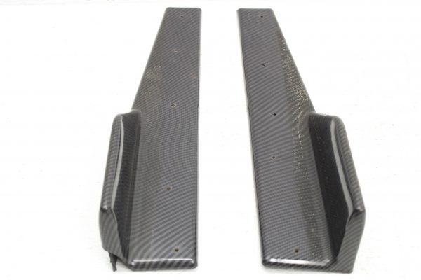 2015-2020 SUBARU WRX & STI CARBON FIBER HYDRO DIPPED SIDE SKIRT EXTENSIONS LIP