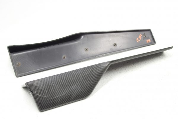 2015-2020 SUBARU WRX & STI CARBON FIBER HYDRO DIPPED SIDE SKIRT EXTENSIONS LIP - Image 6