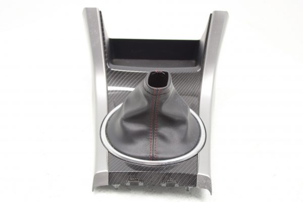 2015-2017 SUBARU WRX STI CARBON FIBER SHIFTER BOOT TRIM BEZEL PANEL 92121VA000 - Image 2