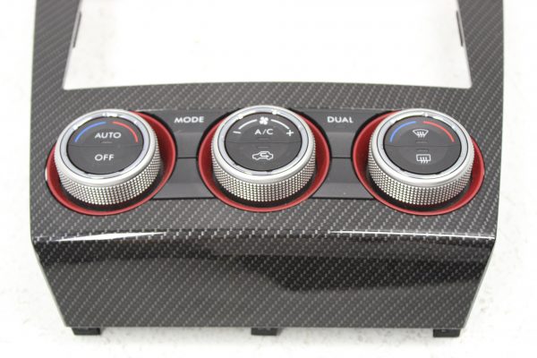 2015-2017 SUBARU WRX STI CARBON FIBER CLIMATE CONTROL RADIO BEZEL TRIM OEM - Image 3