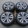 2008-2014 SUBARU WRX STI ENKEI SILVER RIMS WHEELS & TIRES 18X8.5 +55 OEM 5X114 - Image 2