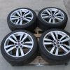 2008-2014 SUBARU WRX STI ENKEI SILVER RIMS WHEELS & TIRES 18X8.5 +55 OEM 5X114 - Image 3