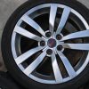 2008-2014 SUBARU WRX STI ENKEI SILVER RIMS WHEELS & TIRES 18X8.5 +55 OEM 5X114 - Image 6