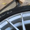 UNIVERSAL WEDSPORT SA20R RIM WHEEL & NITTO TIRE 19X9.5 +38 SILVER 5X114 #1 - Image 3