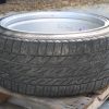 UNIVERSAL WEDSPORT SA20R RIM WHEEL & NITTO TIRE 19X9.5 +38 SILVER 5X114 #1 - Image 7