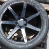 NICHE SPORT SERIES VERONA M168 BLACK RIM WHEEL & TIRE 20X10.5 +20 5X114 #2 - Image 2