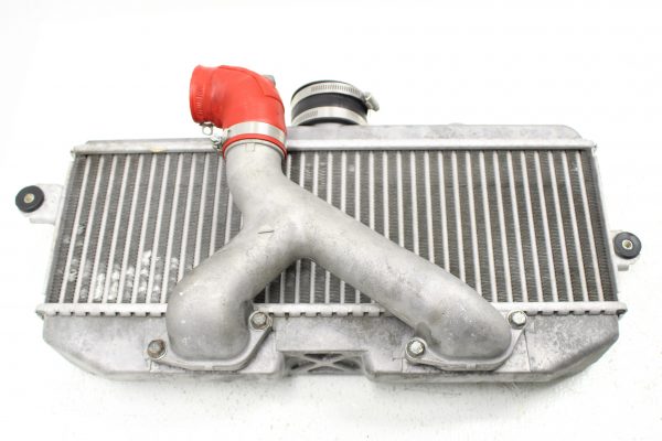 2008-2016 SUBARU WRX STI TOP MOUNT INTERCOOLER TMIC W/ Y PIPE & ELBOW OEM - Image 5