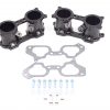 02-14 SUBARU WRX, 07-20 STI, 08-12 LGT, 06-13 FXT IAG PERFORMANCE BLACK V2 BILLET TOP FEED TGV HOUSING