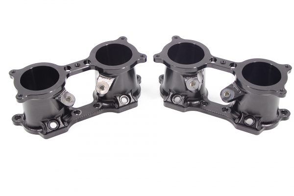 02-14 SUBARU WRX, 07-20 STI, 08-12 LGT, 06-13 FXT IAG PERFORMANCE BLACK V2 BILLET TOP FEED TGV HOUSING - Image 2