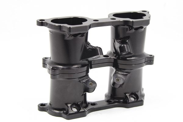 02-14 SUBARU WRX, 07-20 STI, 08-12 LGT, 06-13 FXT IAG PERFORMANCE BLACK V2 BILLET TOP FEED TGV HOUSING - Image 6