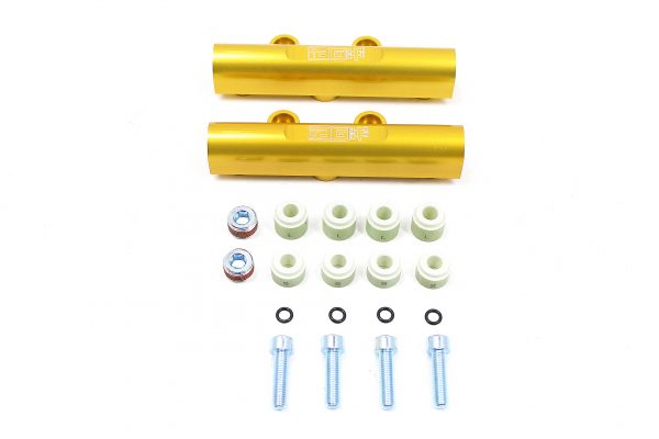 02-14 SUBARU WRX, 07-20 STI, 08-12 LGT, 06-13 FXT IAG PERFORMANCE GOLD V3 TOP FEED FUEL RAILS