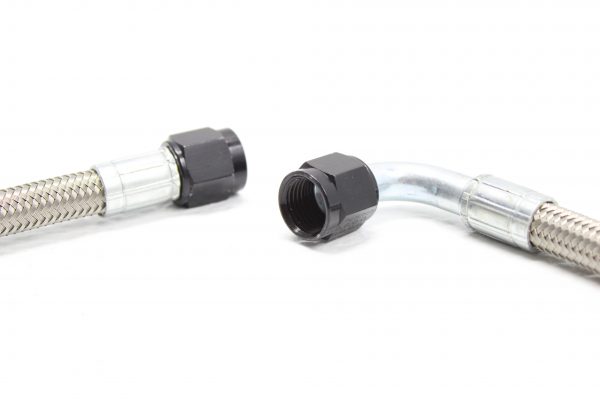 2002-2007 SUBARU WRX & STI IAG PERFORMANCE HIGH PRESSURE BRAIDED POWER STEERING LINE (STOCK LOCATION TURBO ROUTING) - Image 3