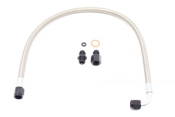 2002-2007 SUBARU WRX & STI IAG PERFORMANCE HIGH PRESSURE BRAIDED POWER STEERING LINE (ROTATED TURBO ROUTING)