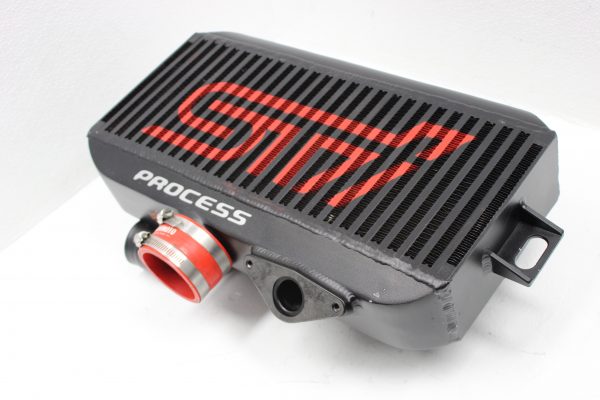 2002-2007 SUBARU WRX & STI PROCESS WEST TOP MOUNT INTERCOOLER TMIC BLACK - Image 3
