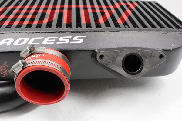 2002-2007 SUBARU WRX & STI PROCESS WEST TOP MOUNT INTERCOOLER TMIC BLACK - Image 11